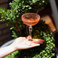 Side view of America '20s 7.5 oz. Cocktail Coupe (Set of 4)