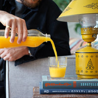 Side view of Barshine 10.3 oz. Rocks Stackable Drinking Glasses (Set of 6)