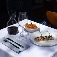 Side view of Spazio 21.5 oz. Extra Large Red Wine Glasses (Set of 4)