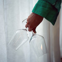 Side view of Electra 14.75 oz. Medium Wine Glasses (Set of 6)