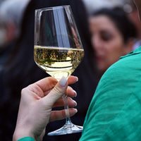 Side view of Electra 14.75 oz. Medium Wine Glasses (Set of 6)