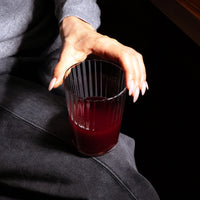 Side view of Exclusiva 17 oz. Gin Fizz Cocktail / Large Drinking Glasses (Set of 12)