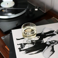 Side view of Hosteria 6.75 oz. Medium Stackable Wine Glasses (Set of 6)