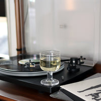 Side view of Hosteria 6.75 oz. Medium Stackable Wine Glasses (Set of 6)