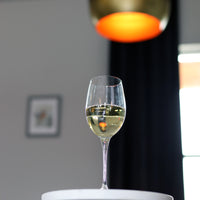 Side view of Premium 13 oz. No.2 Sauvignon Red Wine Glasses (Set of 4)