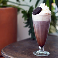 Side view of Rock Bar 12.5 oz. Dessert Ice-Cream and Milkshakes Glass (Set of 6)