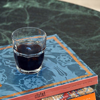 Side view of Rock Bar 7.25 oz. Juice Stackable Drinking Glasses (Set of 6)