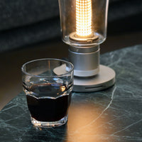 Side view of Rock Bar 7.25 oz. Juice Stackable Drinking Glasses (Set of 6)