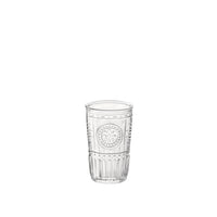 Side view of Romantic 16 oz. Cooler Drinking Glasses, Clear (Set of 6)