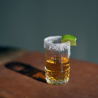 Side view of America '20s 2.75 oz. Shot Glasses (Set of 6)