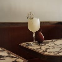 Side view of America '20s 25.25 oz. Gin Tonic Cocktail Glasses (Set of 4)