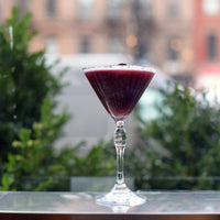 Side view of America '20s 5.25 oz. Small Martini Glasses (Set of 4)