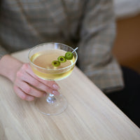 Side view of America '20s 9.25 oz. Fizz Glasses (Set of 4)