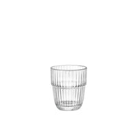 Side view of Barshine 13.35 oz. DOF Stackable Drinking Glasses (Set of 6)