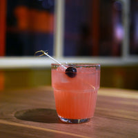 Side view of Barshine 13.35 oz. DOF Stackable Drinking Glasses (Set of 6)