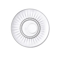 Side view of Barshine 5.5" x 0.75" Espresso Saucer (Set of 6)