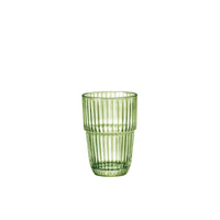 Side view of Barshine 12.75 oz. Long Drink Stackable Drinking Glasses (Set of 6)