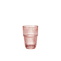 Side view of Barshine 12.75 oz. Long Drink Stackable Drinking Glasses (Set of 6)