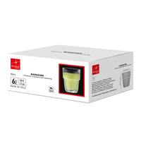 Side view of Barshine 2.25 oz. Shot Stackable Drinking Glasses (Set of 6)