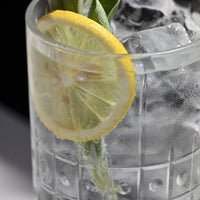 Side view of Bartender 10.25 oz. Este Long Drink Drinking Glasses (Set of 4)