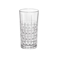 Side view of Bartender 10.25 oz. Este Long Drink Drinking Glasses (Set of 4)