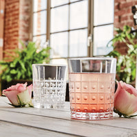 Side view of Bartender 10.25 oz. Este Water Drinking Glasses (Set of 4)