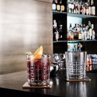 Side view of Bartender 10.25 oz. Este Water Drinking Glasses (Set of 4)