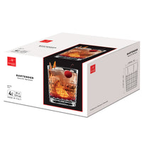 Side view of Bartender 13.25 oz. Este DOF Drinking Glasses (Set of 4)