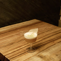 Side view of Bartender 7.5 oz. Novecento Art Deco Fizz Cocktail Glasses (Set of 6)