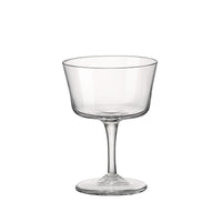 Side view of Bartender 7.5 oz. Novecento Fizz Cocktail Glasses (Set of 4)