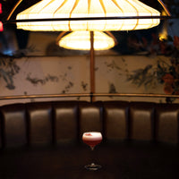 Side view of Bartender 8.5 oz. Novecento Cocktail Coupe (Set of 4)