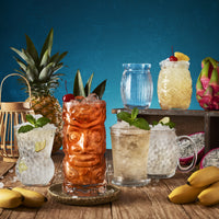 Side view of Bartender 19.5 oz. Tiki Glasses (Set of 6)