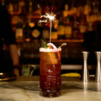 Side view of Bartender 19.5 oz. Tiki Glasses (Set of 6)