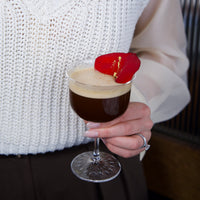 Side view of Bloom 9.5 oz. Fizz Cocktail Glasses (Set of 6)