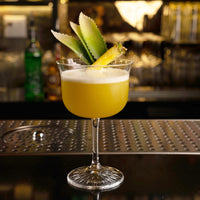 Side view of Bloom 9.5 oz. Fizz Cocktail Glasses (Set of 6)