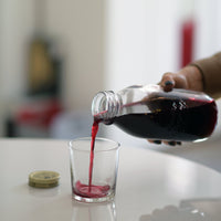 Side view of Bodega 12 oz. Medium Drinking Glasses (Set of 12)