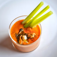 Side view of Bodega 7.5 oz. Mini Drinking Glasses (Set of 12)