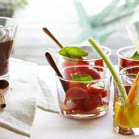 Side view of Bodega 7.5 oz. Mini Drinking Glasses (Set of 12)