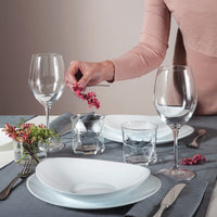 Side view of Cassiopea 11.25 oz. Rocks Glasses (Set of 4)