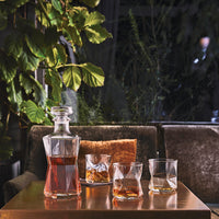 Side view of Cassiopea 13.75 oz. DOF Drinking Glasses (Set of 4)