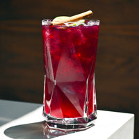 Side view of Cassiopea 15.75 oz. Cooler Drinking Glasses (Set of 4)