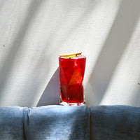 Side view of Cassiopea 15.75 oz. Cooler Drinking Glasses (Set of 4)