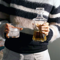 Side view of Cassiopea 33.75 oz. Whiskey Decanter (1 piece)