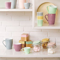 Side view of Color Palette 6.75 oz. Fido Food Storage Jar (Set of 12)