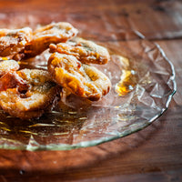 Side view of Diamond 13" Charger Plate, Clear (Set of 12)