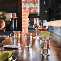 Side view of Dublino 1.75 oz. Mini Shot Glasses (Set of 6)