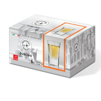 Side view of Dublino 1.75 oz. Mini Shot Glasses (Set of 6)