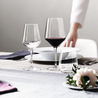 Side view of Electra 12.75 oz. Stemless Wine or DOF Drinking Glasses (Set of 6)