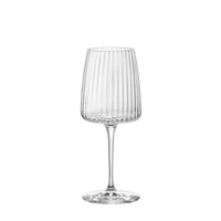 Side view of Exclusiva 12.5 oz. Chardonnay White Wine Glasses (Set of 6)