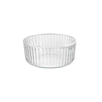 Side view of Frigoverre Brillante 3pc Round Food Storage Container Set (13.25 oz., 27.75 oz., 51.75 oz.)